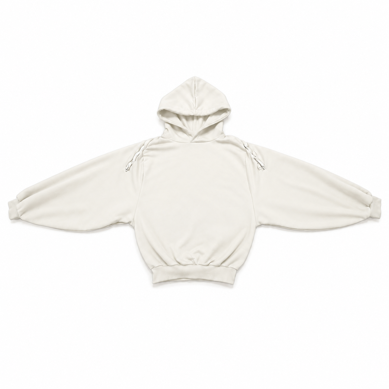 Unisex aura Finn hoodie (offwhite )