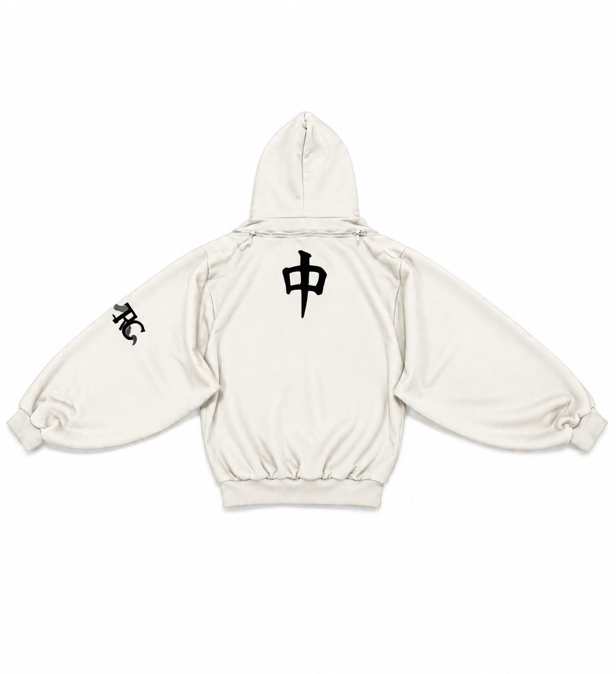Unisex aura Finn hoodie (offwhite ) - Image 2