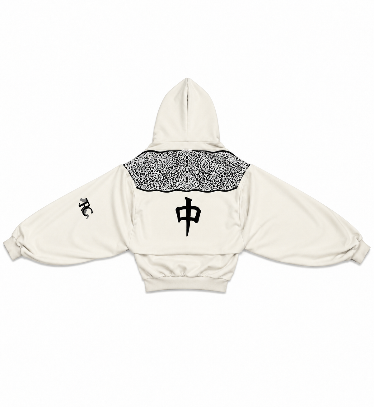 Unisex aura Finn hoodie (offwhite ) - Image 3